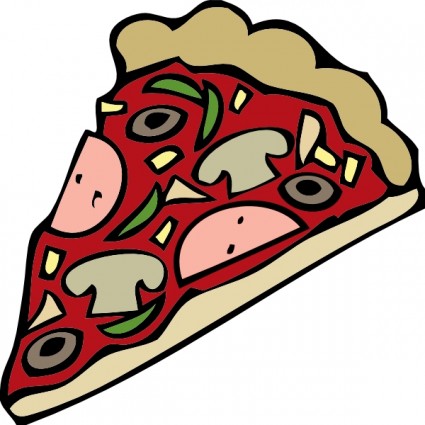 bánh pizza lát clip nghệ thuật