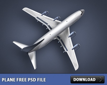 Plane Free Psd File