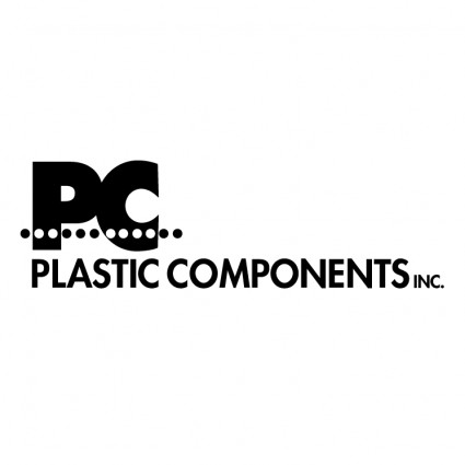 componentes plásticos