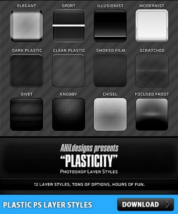 ps plastik layer styles
