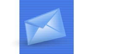 Plastik icône thème courrier lettre clipart