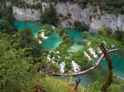 Mundial de Croacia de fondo de pantalla de Plitvice