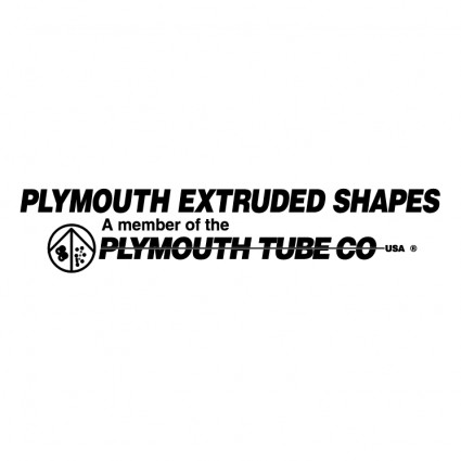 ações de Plymouth extrudados