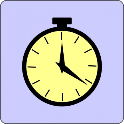 bolso relógio ícone clip-art
