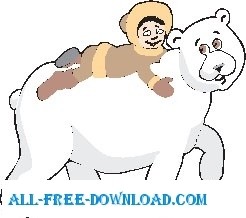Kutup ayısı ve çocuk