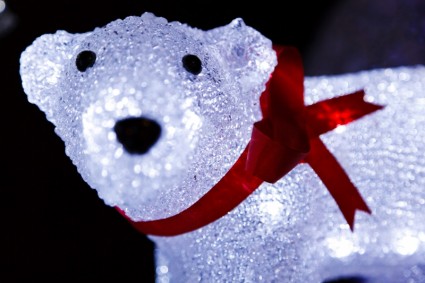 beruang kutub dekorasi
