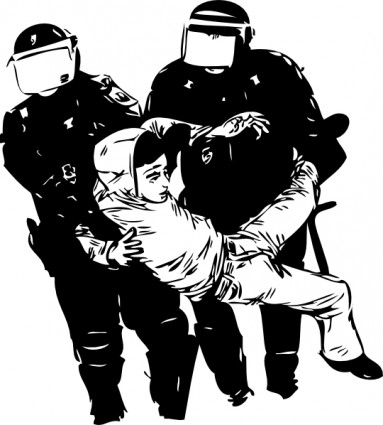 policebrutality clip-art