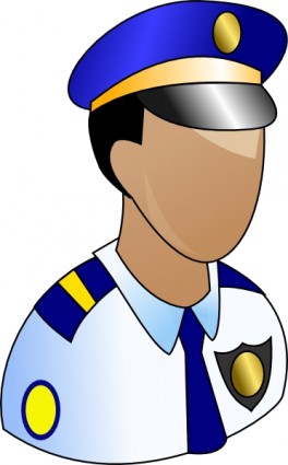 clip art de policía