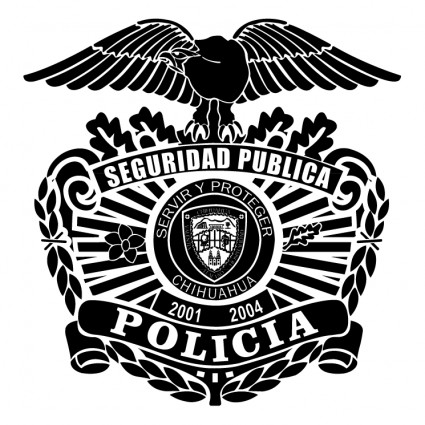 Policia municipal Chihuahua Mexiko