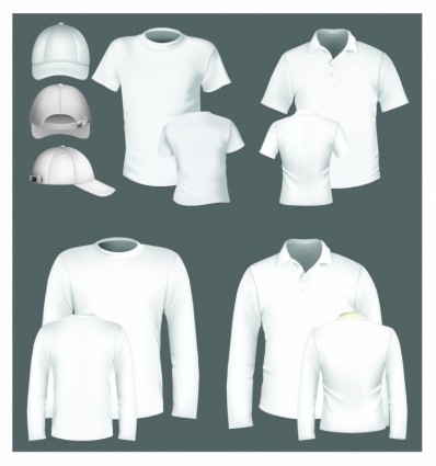 Polo et t-shirt modèle de conception