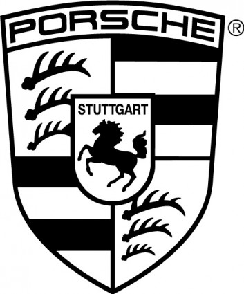 логотип porsche в векторе