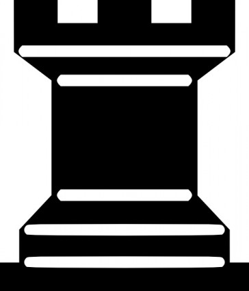 Portablejim Chess Tile Rook Clip Art