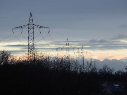 Polen-aktuelle Stromleitung