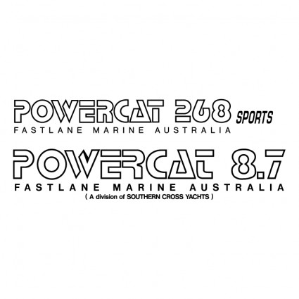 powercat barche