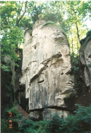 prachovsk 岩石