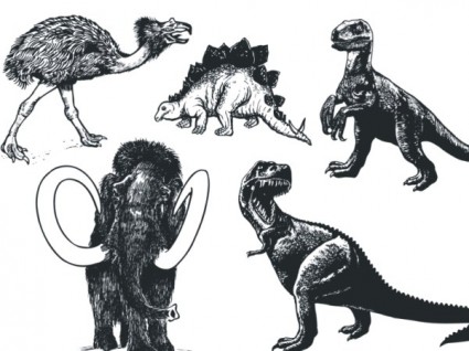 animaux préhistoriques