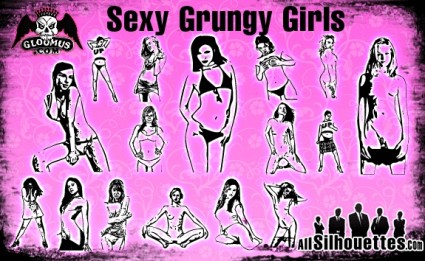 sexy filles grungy