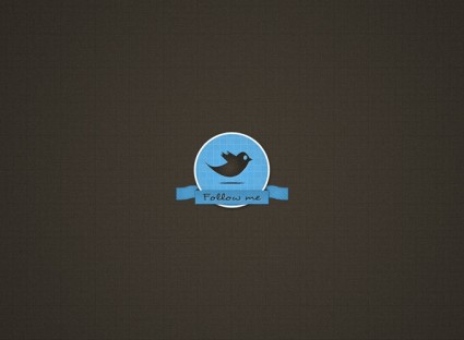 漂亮的 twitter 徽章