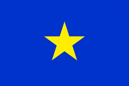 frühere Flagge Texas ClipArt