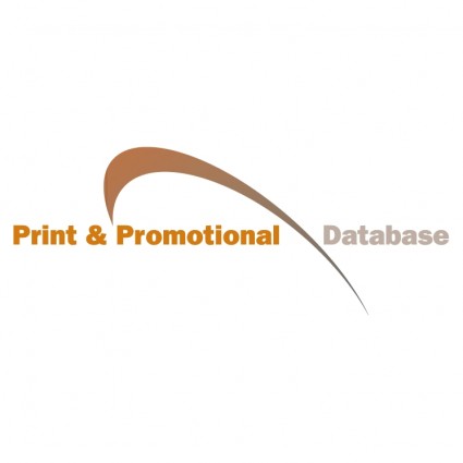 base de datos de impresión promocional