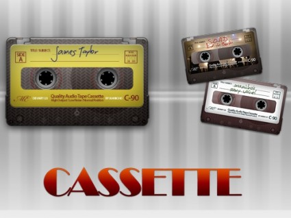 cassette audio PSD