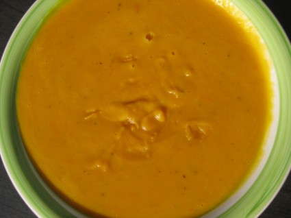 zupa dyniowa zupa pomarańczowy