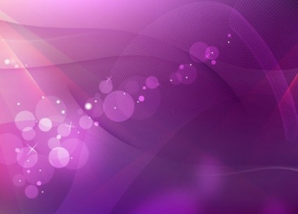 Purple Abstract Wave Background