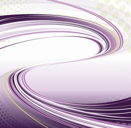 latar yang berwarna ungu dengan mengalir garis vektor