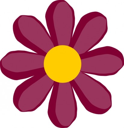 bunga ungu clip art