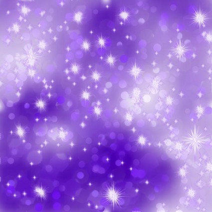 紫色繁星點點背景向量