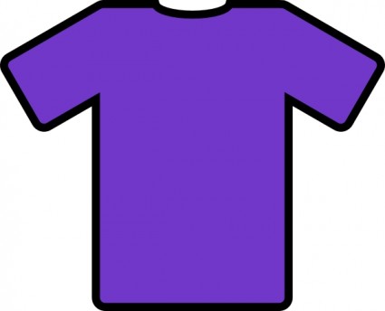 prediseñadas púrpura t shirt