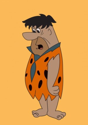 personnage d'animation quotthe flintstonesquot fred foley shi tong vector