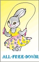 兔跳绳