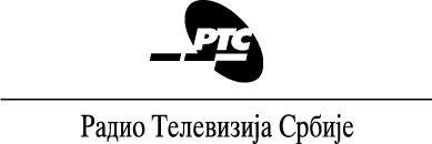 radio télévision du logo de Serbie