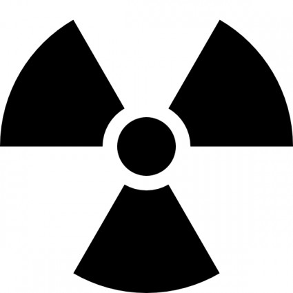 Radioactivity Sign Clip Art