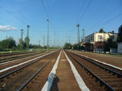 vías de tren