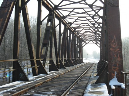 تاريخ جسر السكك الحديدية