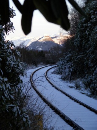 السكك الحديدية إلى التلال