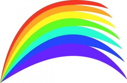 clip art de arco iris