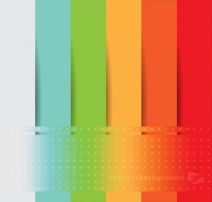arco-íris colorido papel cortado vector
