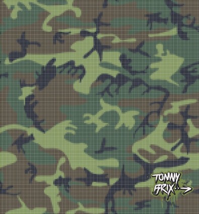 raster camouflage conception tommy brix