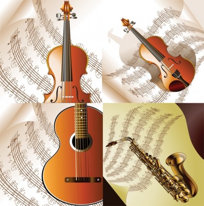 Read Music And Musical Instruments Vector