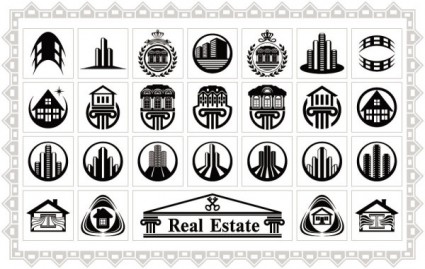 vector icono de real estate