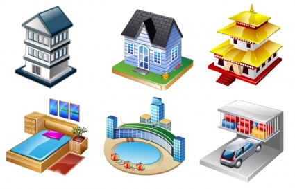 Real Vista Immobilien Icons pack