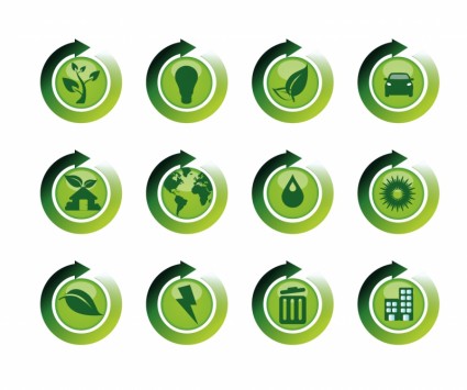 Recycle Reuse Restore Icons