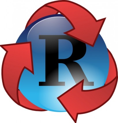 Recycling Superheld ClipArt