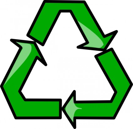 reciclaje signo símbolo clip art