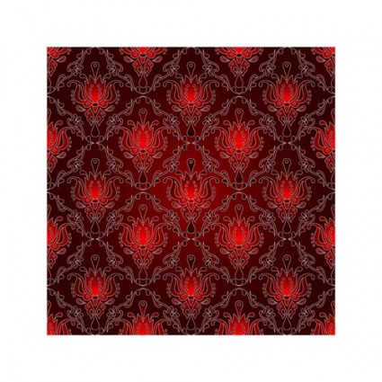 Red Background Pattern Vector