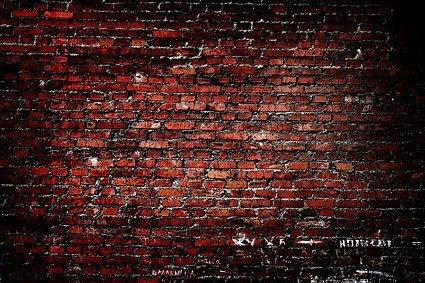 صورة الخلفية جدران من الطوب الأحمر