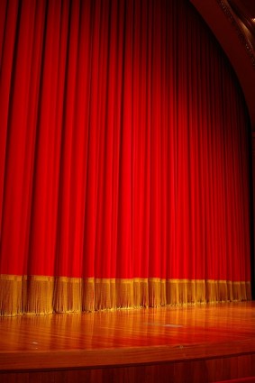 Red Curtain Picture